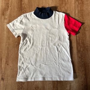 Jacquemus short sleeve mock neck t-shirt